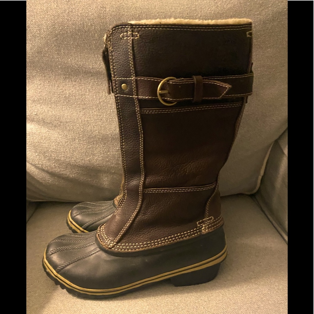 Sorel Leather Winter Boots